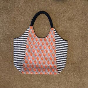 Stella & Dot Coral Dune Beach Bag